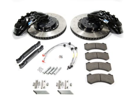 Alcon 2009+ Nissan GT-R R35 412x36mm Rotor Grey 6 Piston Caliper RC6 Front Axle Kit Cheap