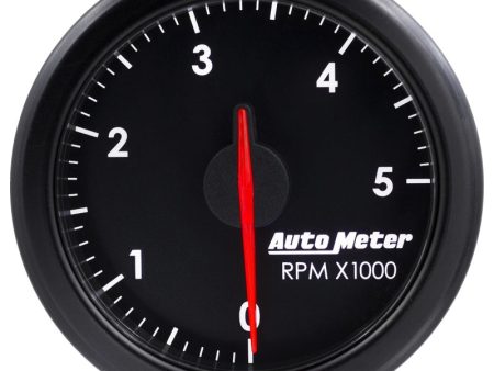 Autometer Airdrive 2-1 6in Tachometer Gauge 0-5K RPM - Black on Sale