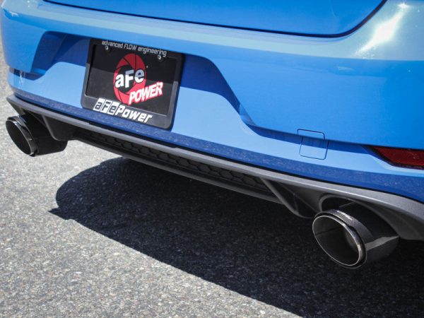 aFe 18-20 VW GTI (MK7.5) 2.0L MACH Force-Xp 3in to 2.5in 304 SS Axle-Back Exhaust System- Carb. Tips For Sale