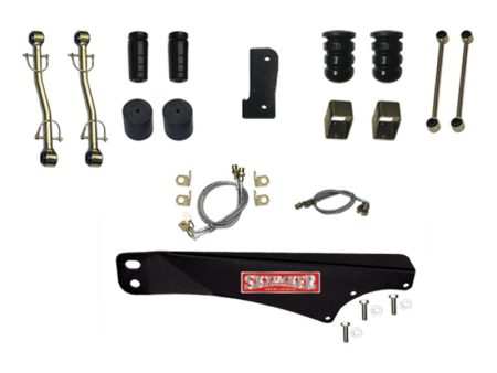 Skyjacker 6-7in Long Arm Suspension Lift Kit Component Box Jeep JK Online Sale