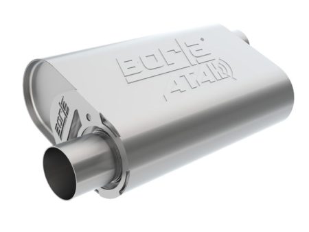 Borla CrateMuffler LS3 ATAK 2.5in Offset Offset 14inx4.35inx9in Muffler Online