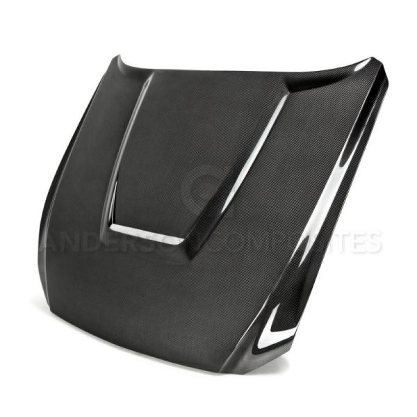 Anderson Composites 15-17 Ford Mustang (Excl. GT350 GT350R) Double Sided Hood Supply