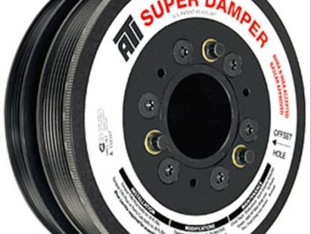 ATI Damper - 5.67in - Alum - 6 4 Grv - 25 Percent UD - LS1 LS2 - F & V Body - 10 Per UD A C - 1Pc Sale