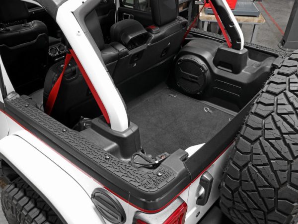 aFe 18-22 Jeep Wrangler JL (4-Door Models w  3-Piece Hard-Top Only) Terra Guard Tub Rail Covers Supply