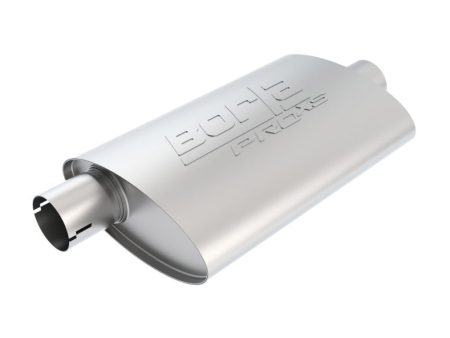 Borla Universal Center Offset Oval 14in x 4in x 9.5in PRO-XS Muffler Sale