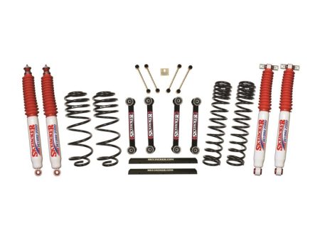 Skyjacker Jeep TJ LJ 4in Dual Rate Long Travel Front Rear Kit w  Hydro 7000 Shocks Online