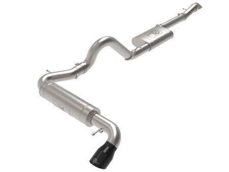 aFe Apollo GT 3in 409 SS Cat-Back Exhaust 2021 Ford Bronco L4-2.3L (t) V6-2.7L (tt) w  Black Tip Online Sale