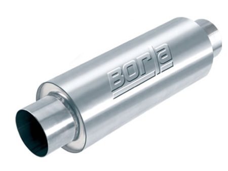 Borla XR-1 Racing Sportsman 3.5 inch Center-Center 15in x 5in Round Muffler Sale