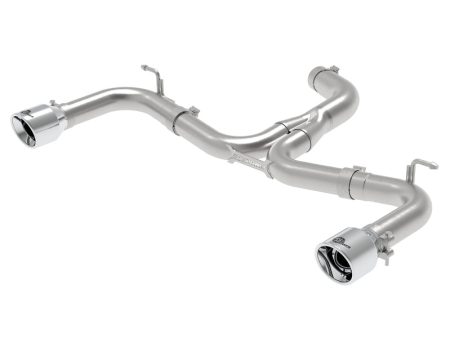 aFe 18-20 VW GTI (MK7.5) 2.0L MACH Force-Xp 3in to 2.5in 304 SS Axle-Back Exhaust System- Pol. Tips on Sale