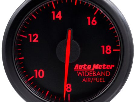 Autometer Airdrive 2-1 6in Wideband Air   Fuel Gauge 10:1-17:1 ARF Range - Black Online Hot Sale